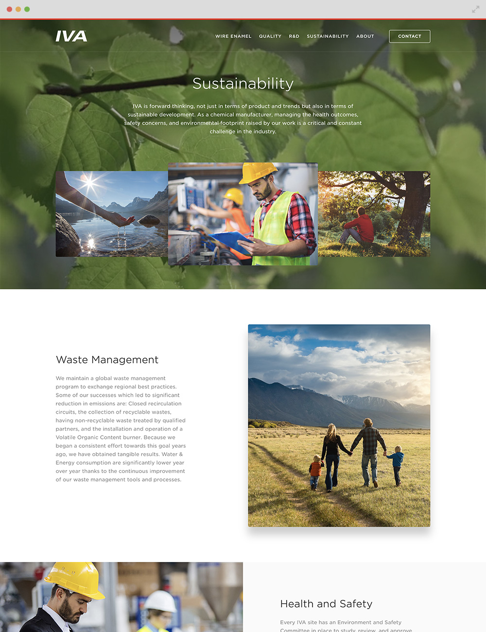 IVA Sustainability