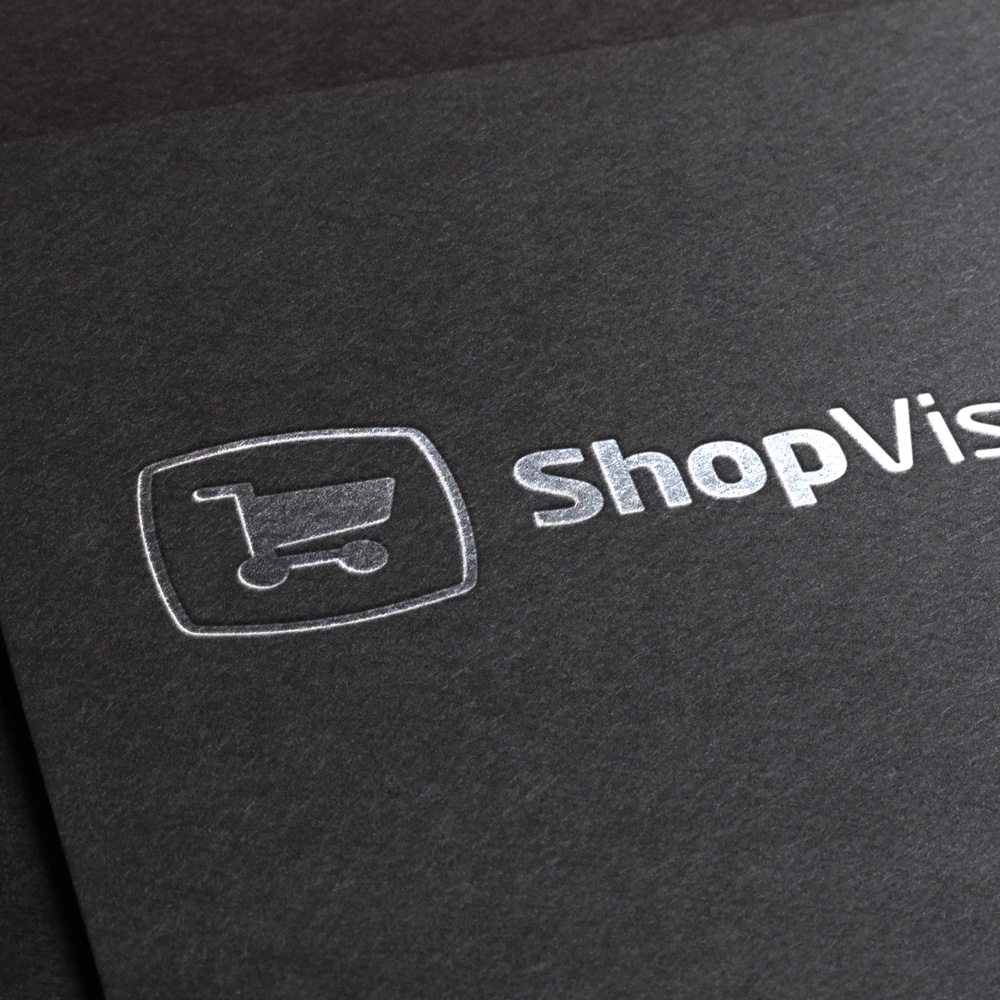 ShopVisible Foil Logo